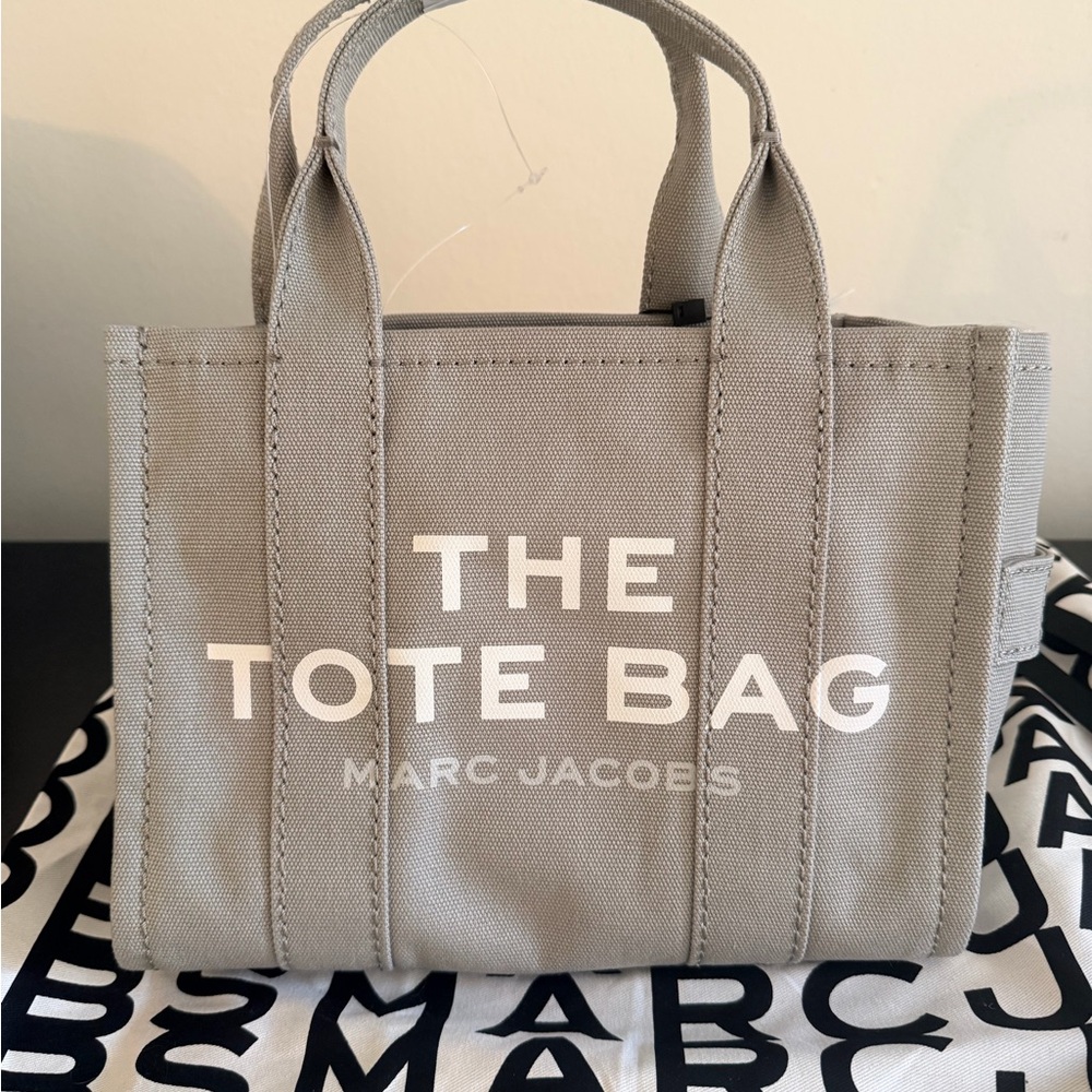 Marc Jacobs Small Gray The Tote Bag
